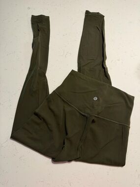 Lululemon Align Olive Green Leggings
